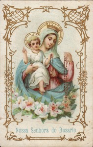 Our Lady of the rosary Italian