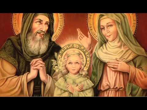 joachim mary blessed virgin st feast saints ann parents anne grandparents jesus kingdom